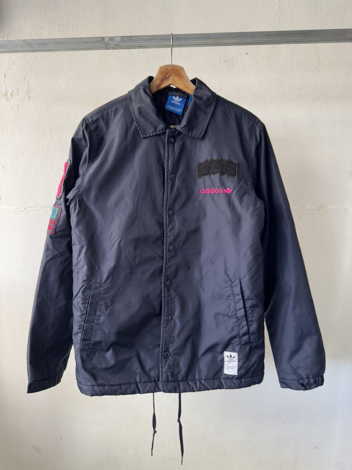 Adidas Authentic Adidas Seoul Coach Jacket Size US M / EU 48-50 / 2 - 2 Thumbnail