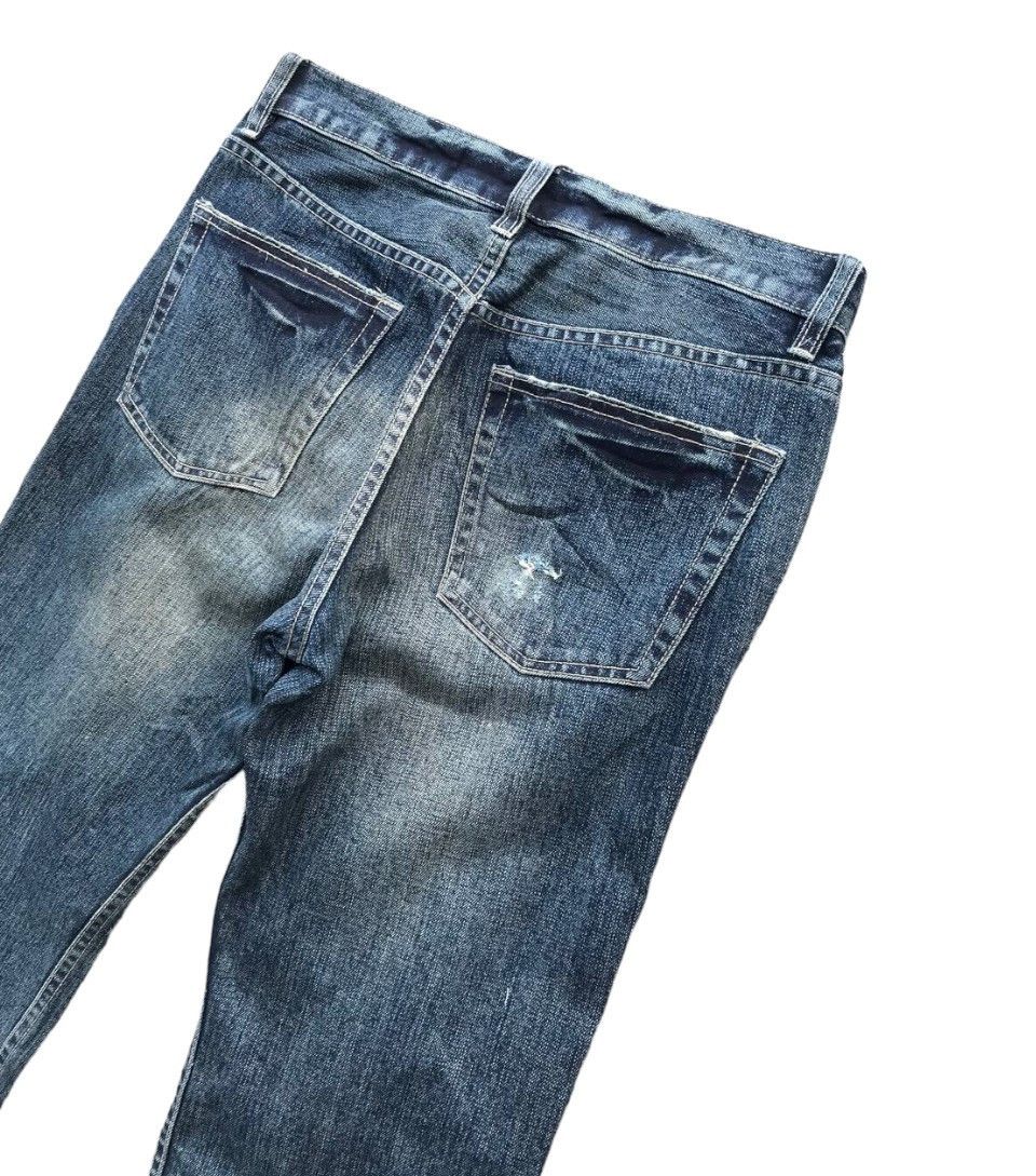 Takeo Kikuchi Vintage Takeo kikuchi Distressed denim japan Size US 30 / EU 46 - 6 Thumbnail