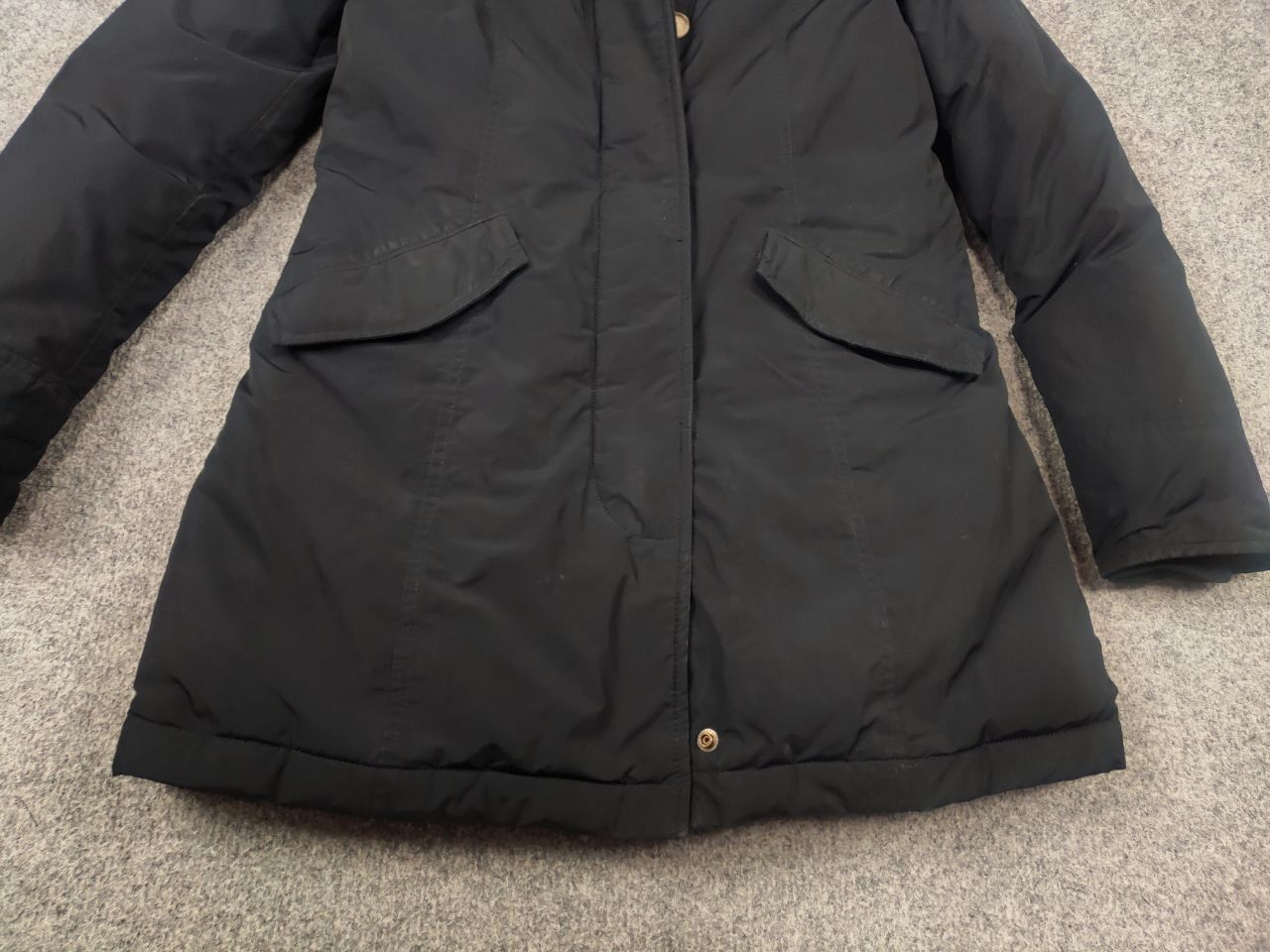 Woolrich Woolen Mills Woolrich Arctic Raccoon Down parka blue Fur hooded Jacket Size XS / US 0-2 / IT 36-38 - 7 Thumbnail
