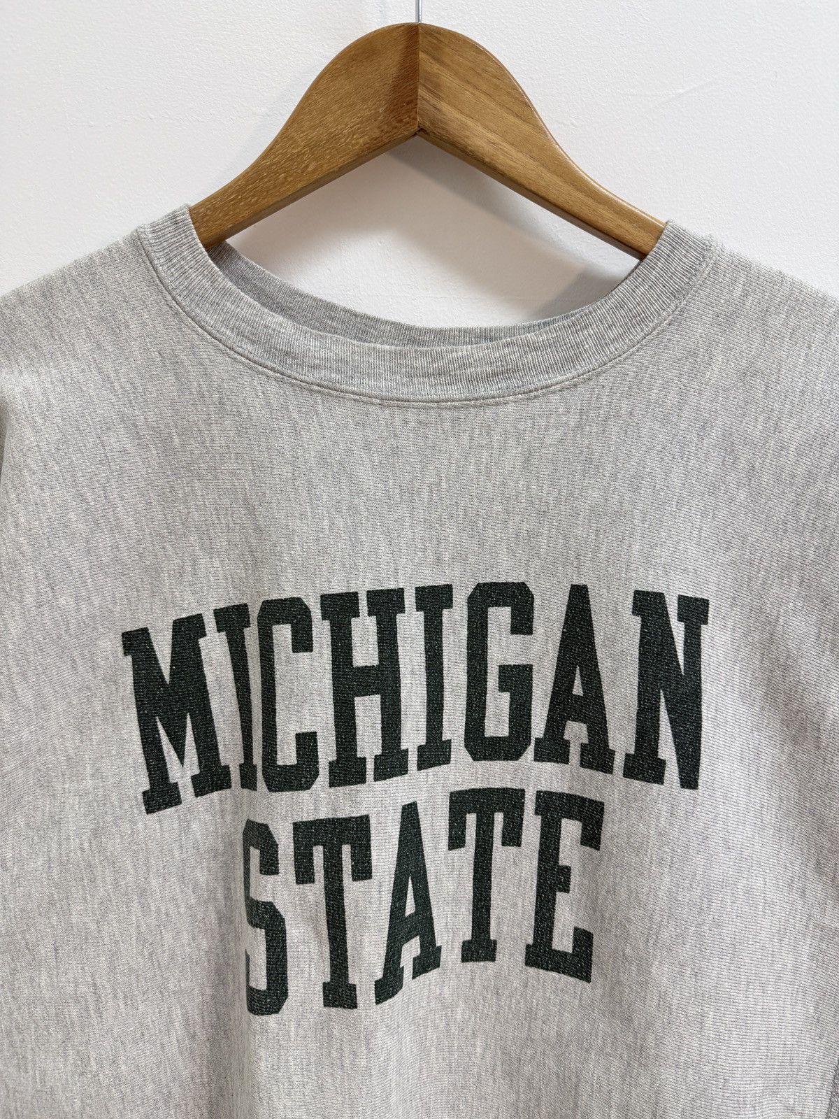 Champion Vintage 80s Champion Reverse Weave Michigan State sweatshirt Size US L / EU 52-54 / 3 - 4 Thumbnail