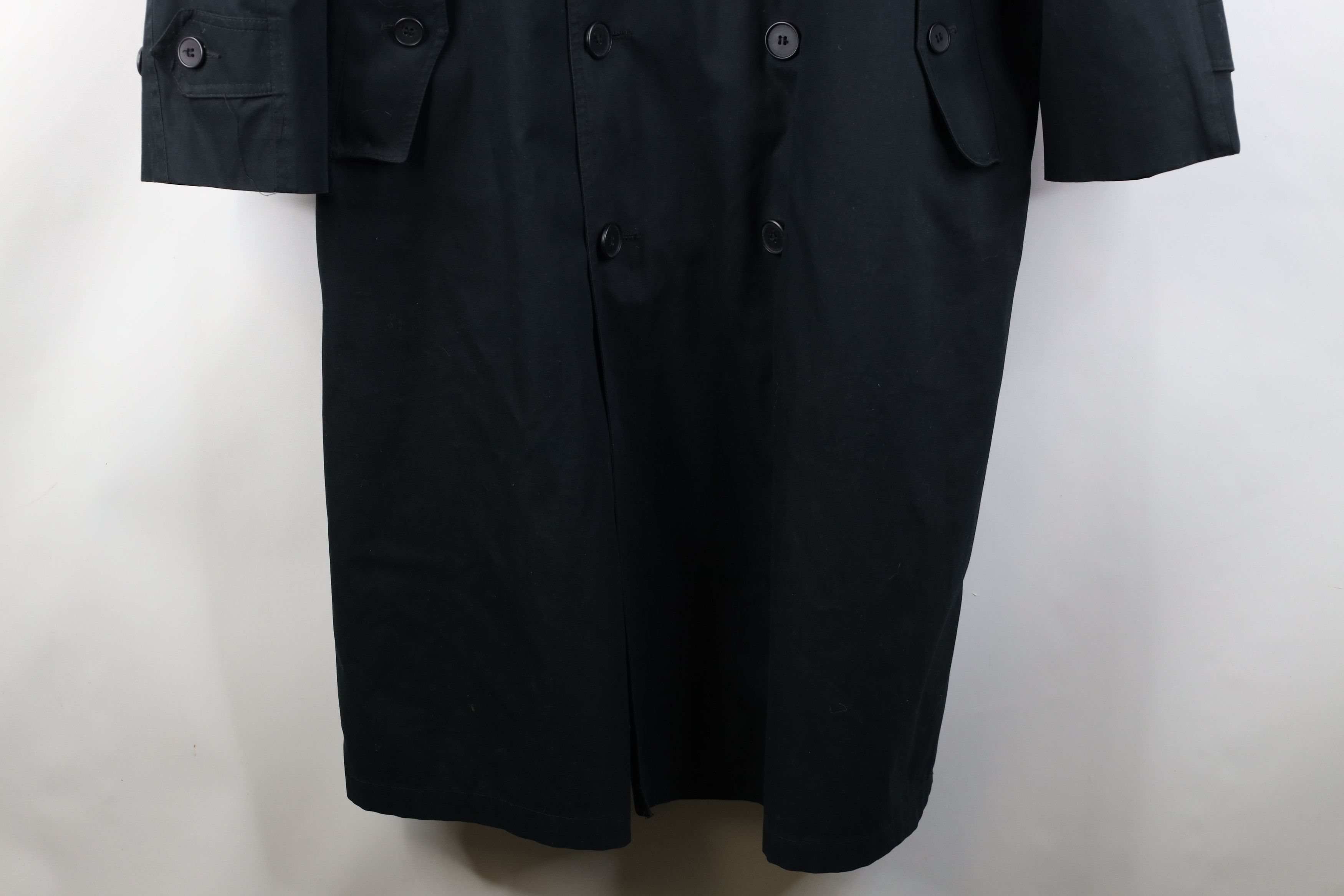 Vintage Vintage 90s Streetwear Breasted Trench Coat Jacket USA Size US XXL / EU 58 / 5 - 4 Thumbnail