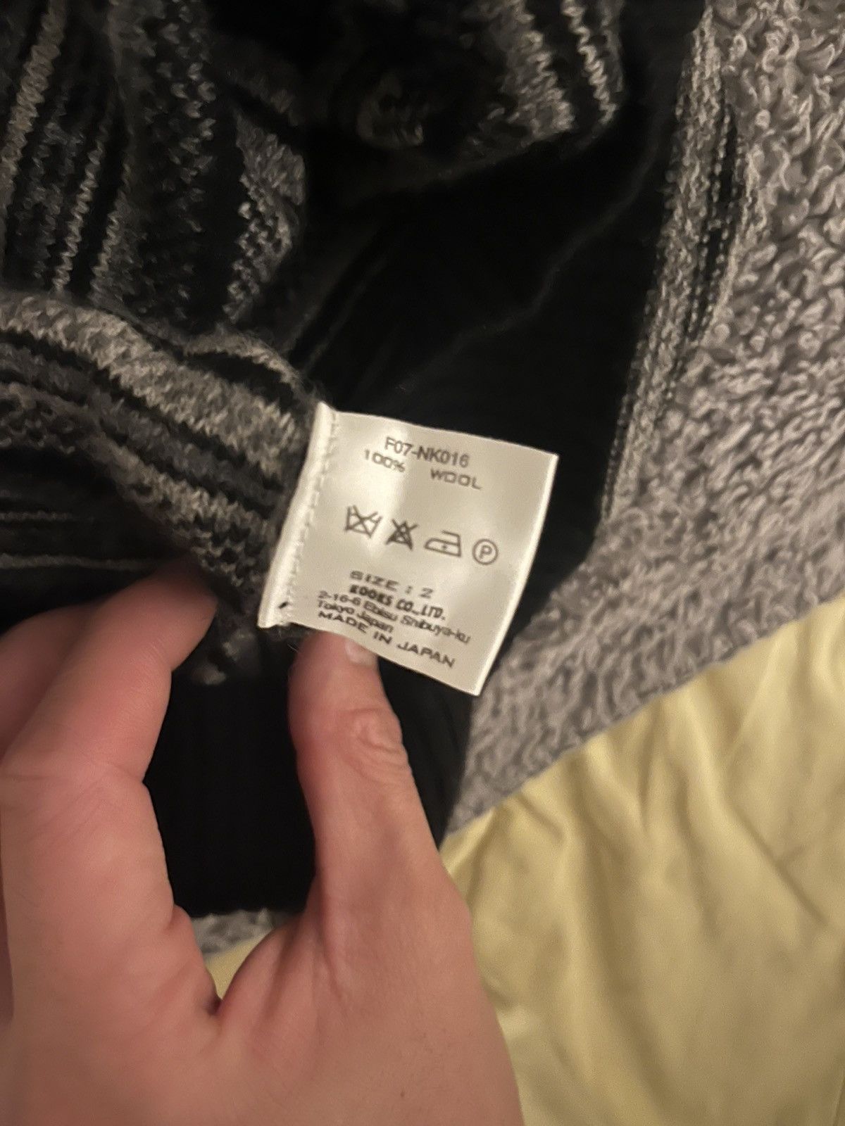 Number (N)ine Number Nine Knit Sweater | Grailed