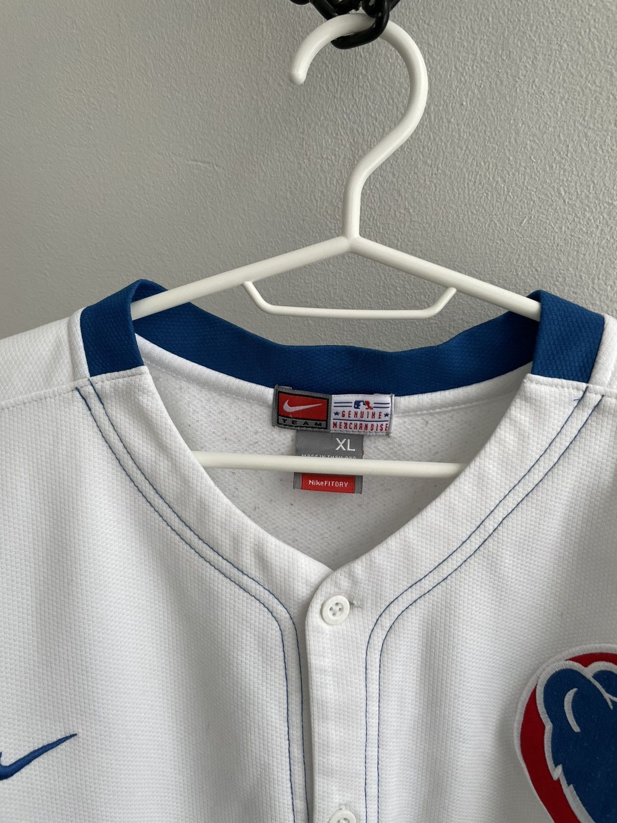 Nike Vintage Chicago Cubs Nike Jersey Shirt 90s 00s Baseball MLB Size US XL / EU 56 / 4 - 13 Thumbnail