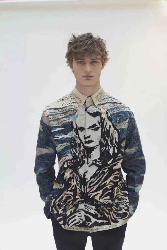 Dior dior aw19 mona lisa embroidered sweatshirt. Size US S / EU 44-46 / 1 - 7 Thumbnail
