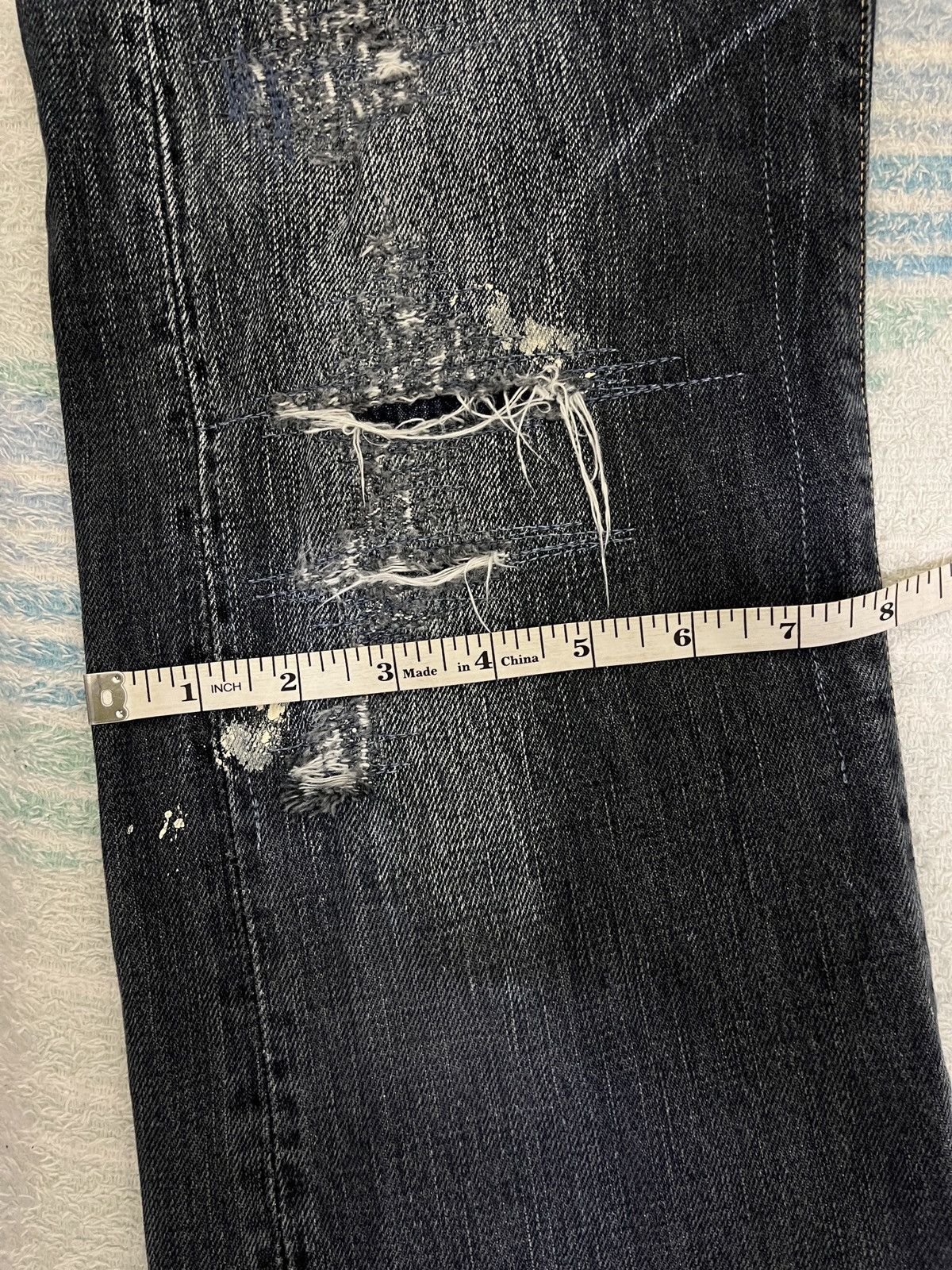 45rpm 💥 45rpm Distressed Denim Size 26" / US 2 / IT 38 - 17 Thumbnail