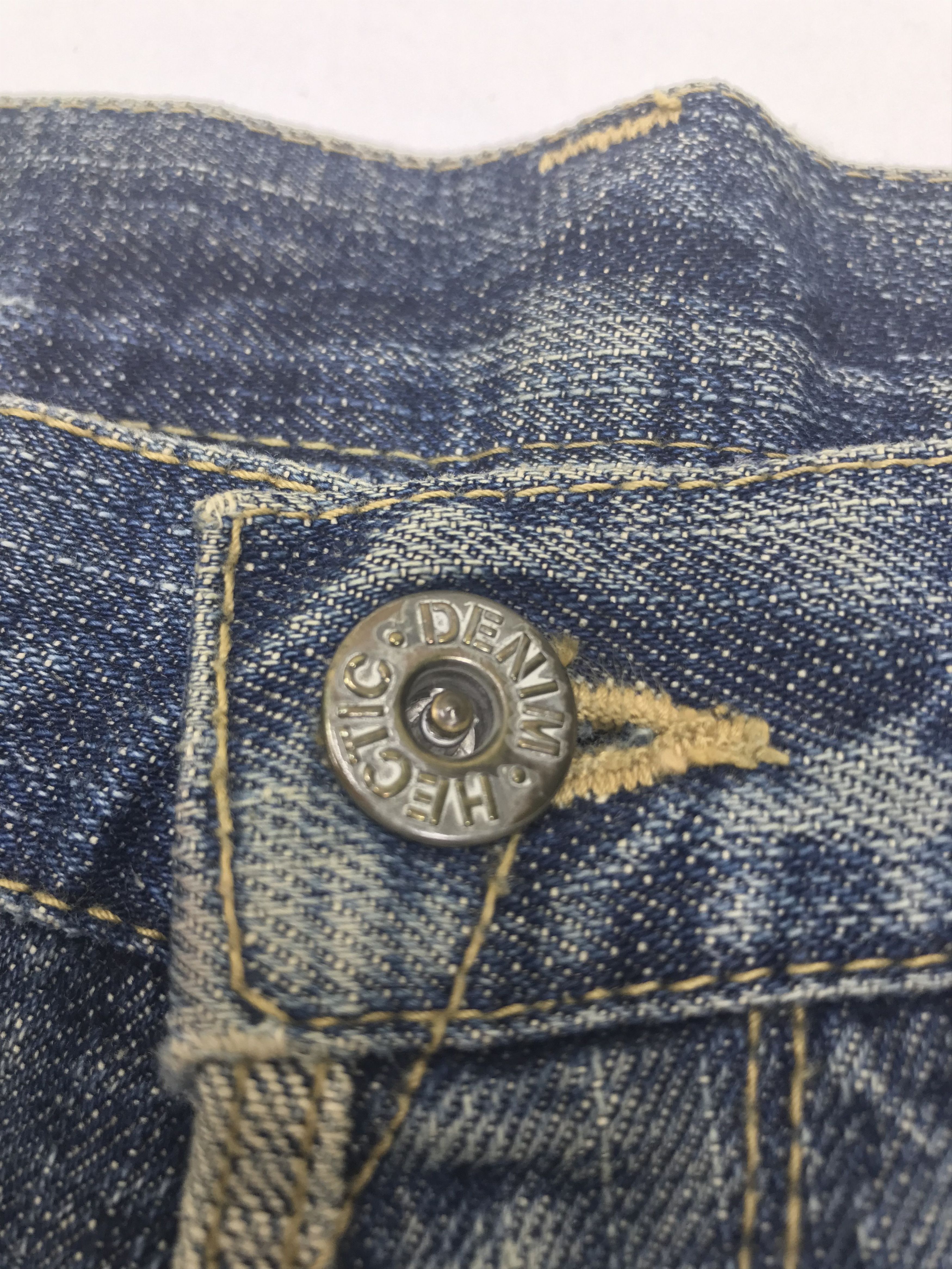 MasterPiece Vintage Master piece X Hectic Denim Baggy Jeans Size US 35 - 10 Thumbnail