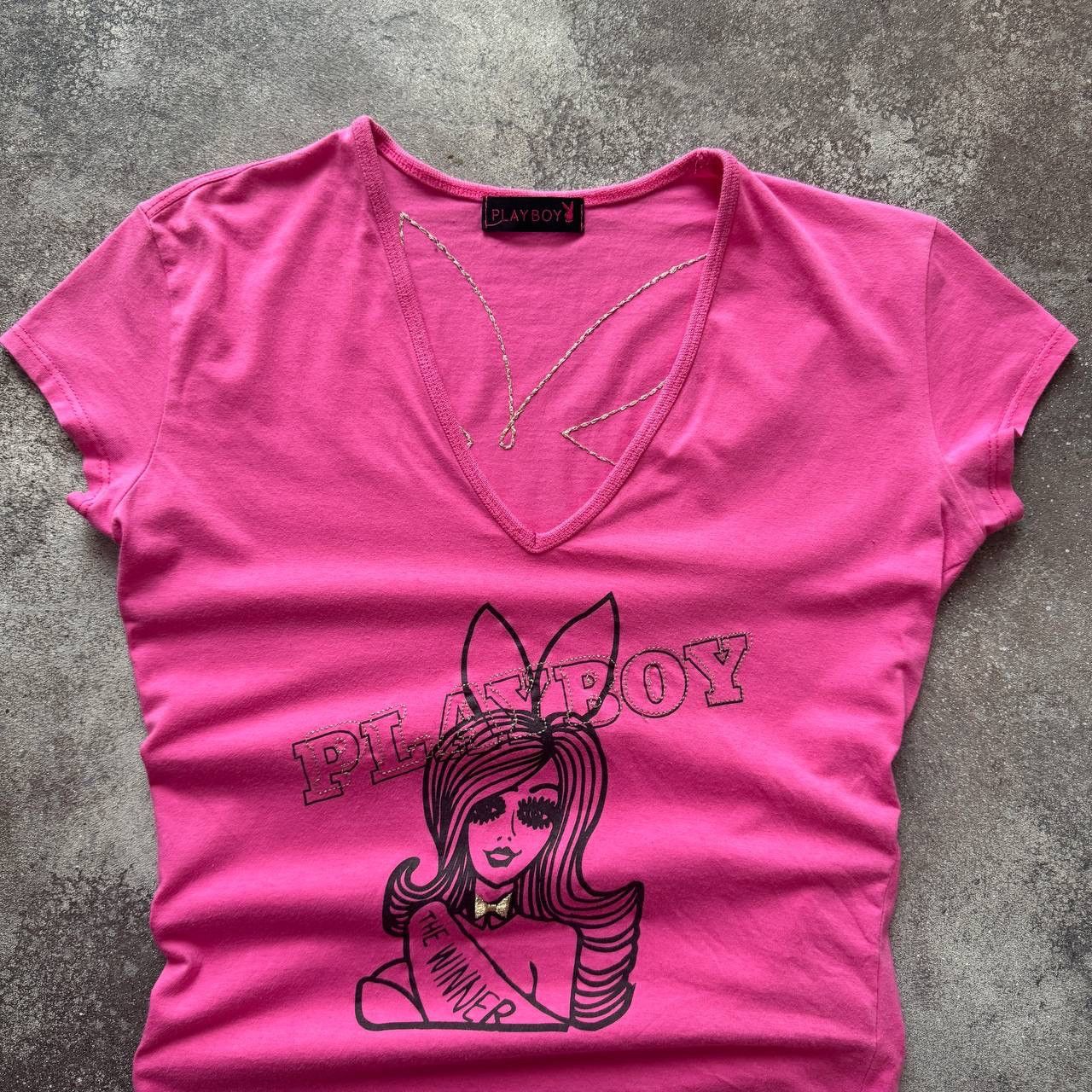 Playboy Playboy Y2K Glam Vintage Sexy T-Shirt Size M / US 6-8 / IT 42-44 - 3 Thumbnail