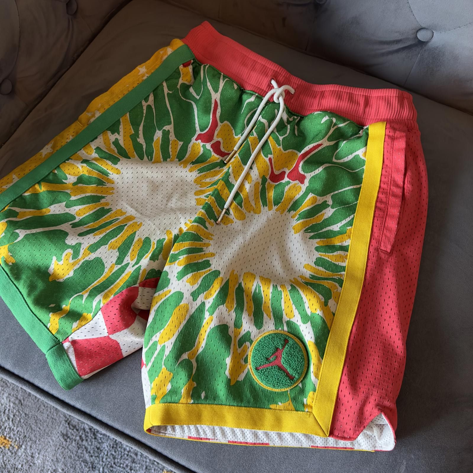 Designer Jordan Men's DNA Colorful Shorts - Vibrant Design Size US 30 / EU 46 - 2 Thumbnail