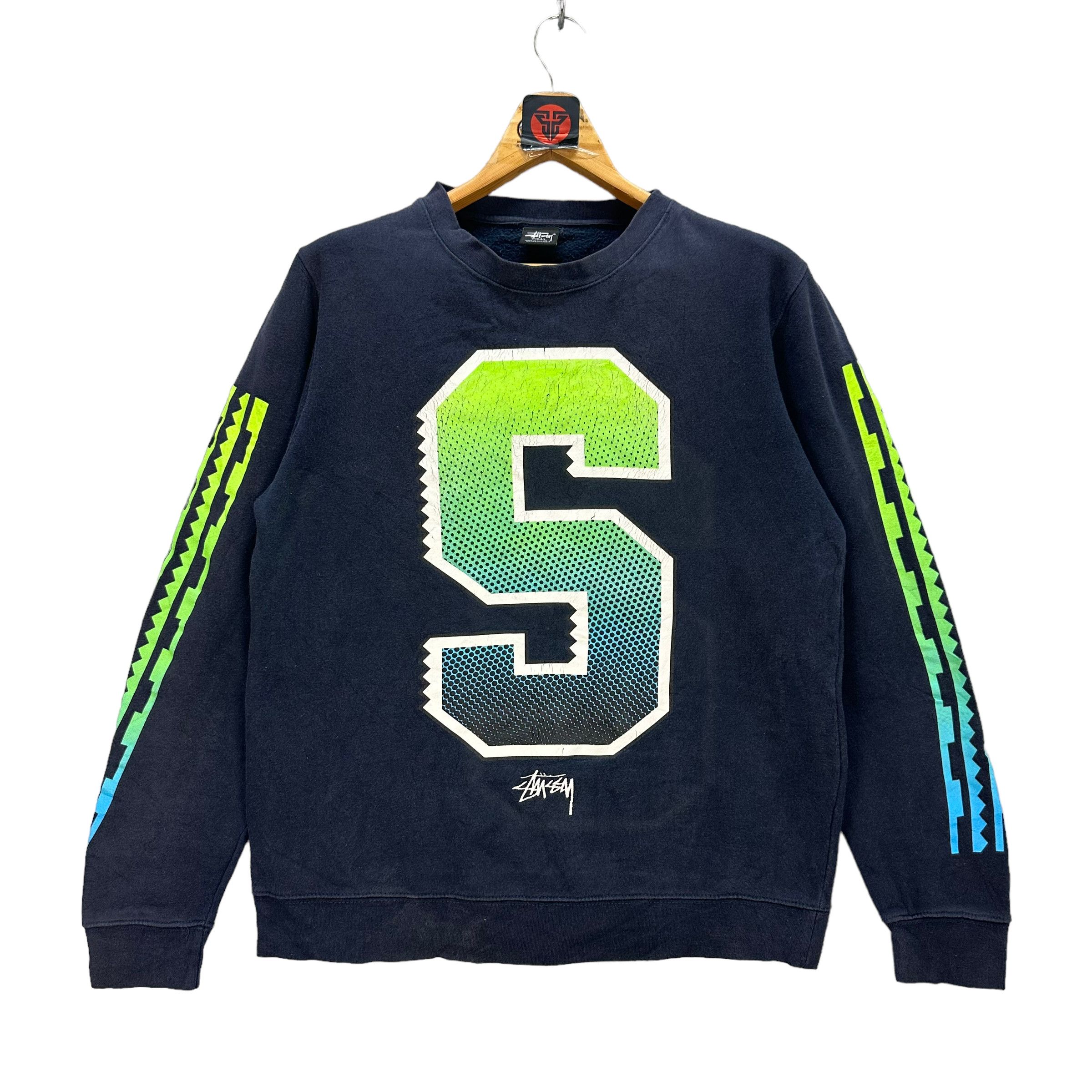 Stussy RARE🔥 VINTAGE STUSSY BIG S LOGO SWEATSHIRTS #7512-150 Size US S / EU 44-46 / 1 - 2 Thumbnail