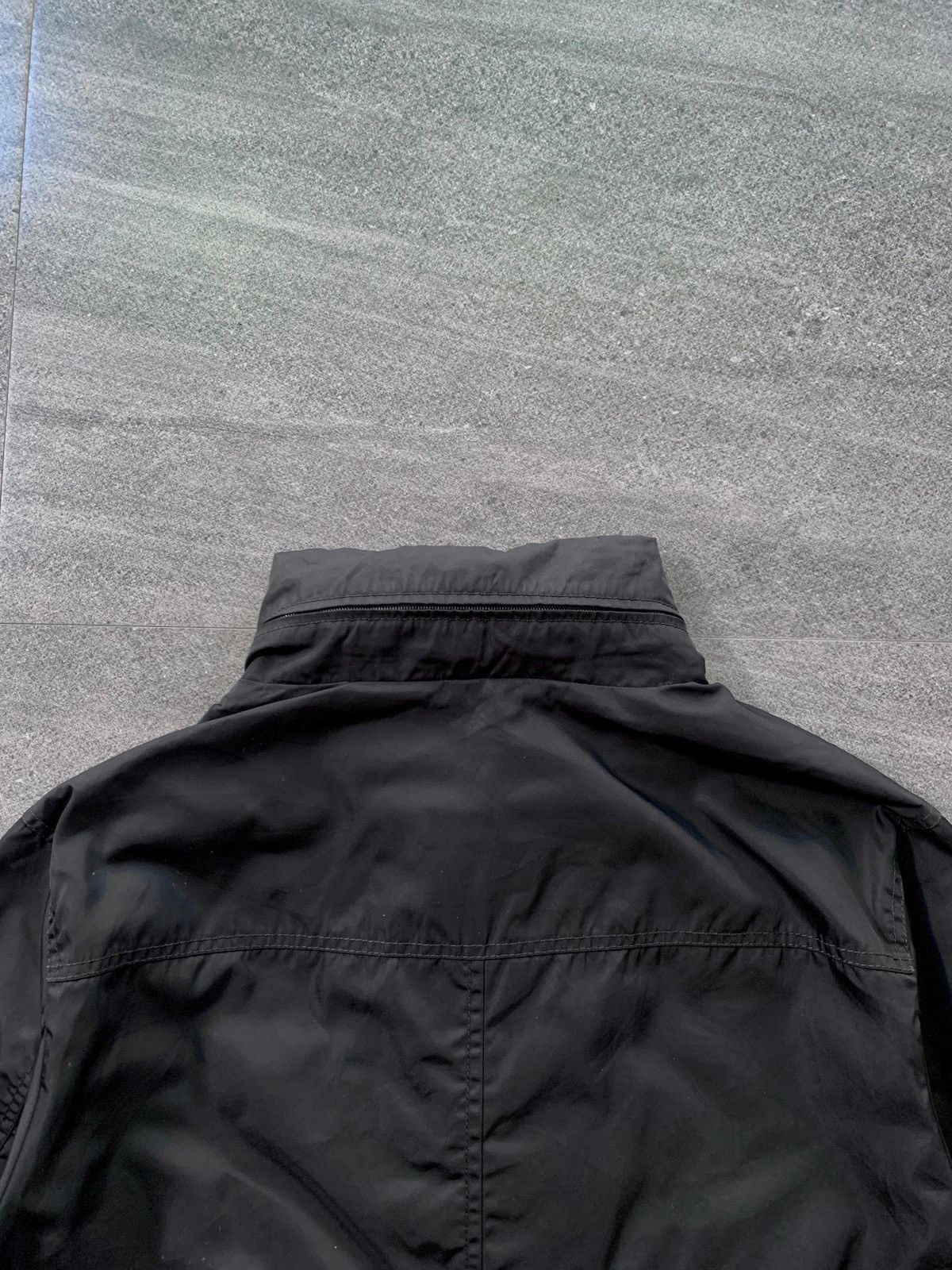 Prada FREE TAX! 2000s Convertible Nylon Long Coat Jacket Size US L / EU 52-54 / 3 - 7 Thumbnail