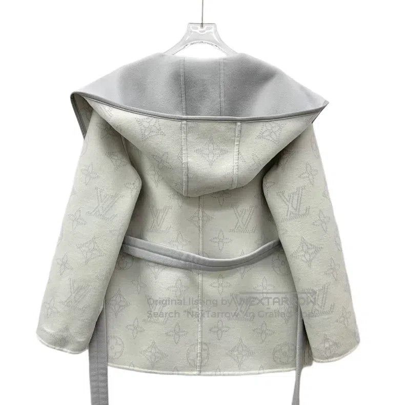 Louis Vuitton Louis Vuitton 25 color-block logo full-print hooded belt d Size XXS / US 00 / IT 34 - 3 Thumbnail