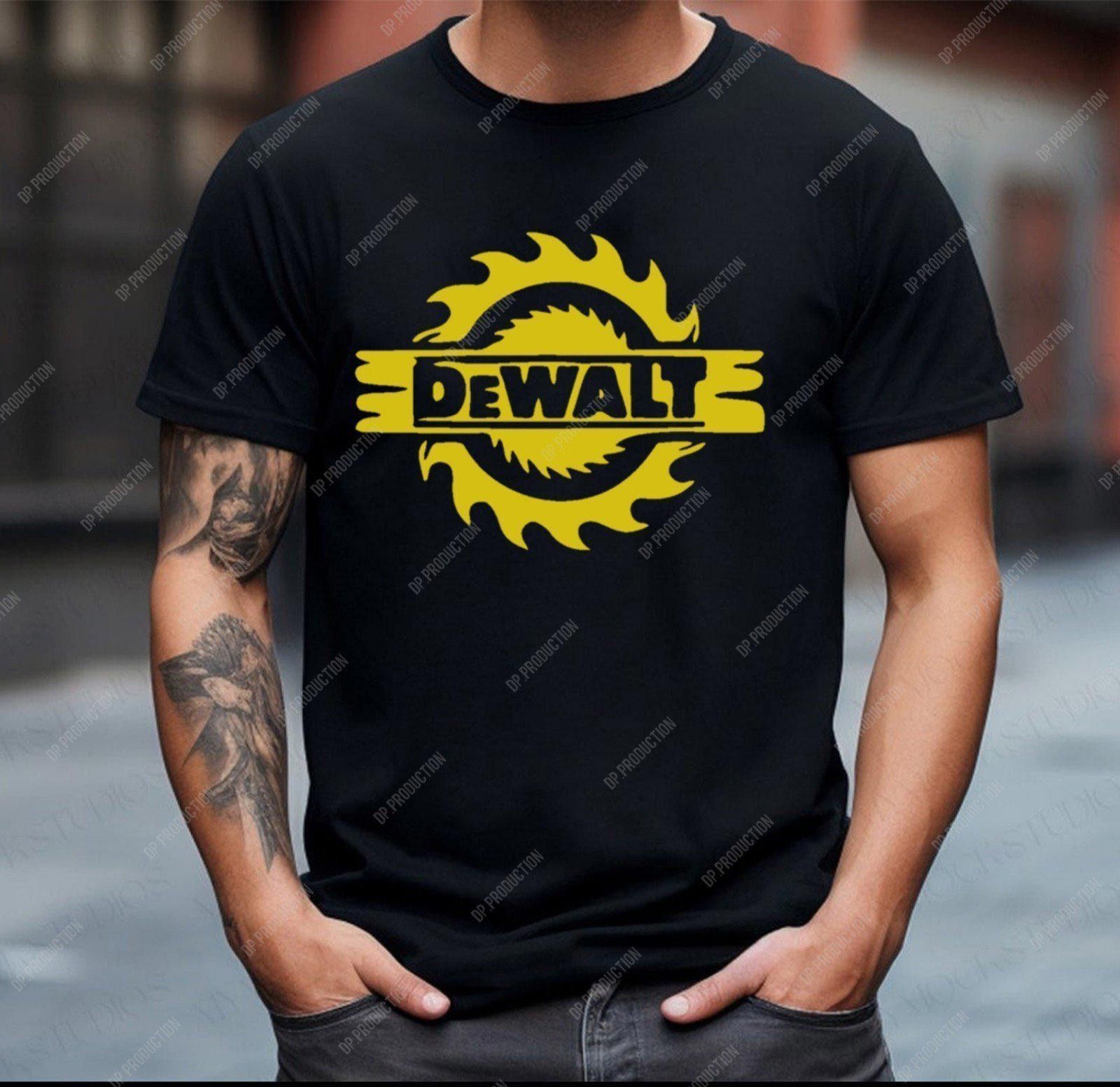 Designer DeWalt T-Shirt size XL Size US XL / EU 56 / 4 - 1 Thumbnail