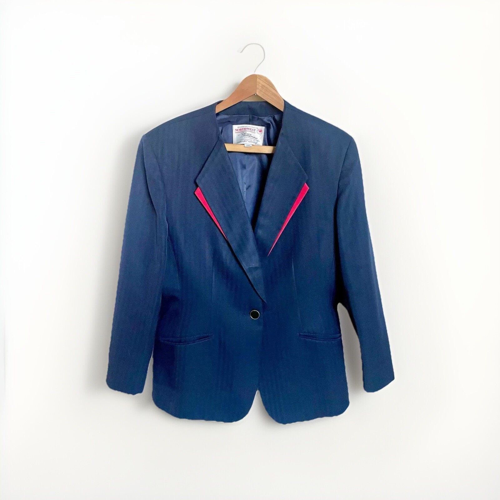 Disney Disney Northwest Airlines Flight Attendant Jacket Womens 14 Size L / US 10 / IT 46 - 1 Thumbnail