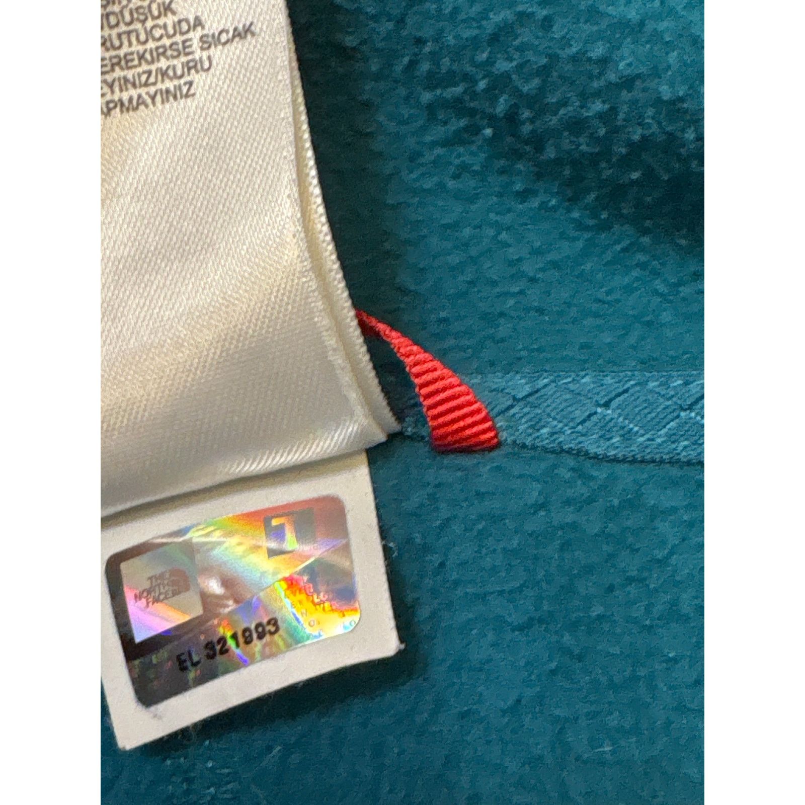 The North Face The North Face Teal full zip hooded polartec classic fleece Size M / US 6-8 / IT 42-44 - 5 Thumbnail