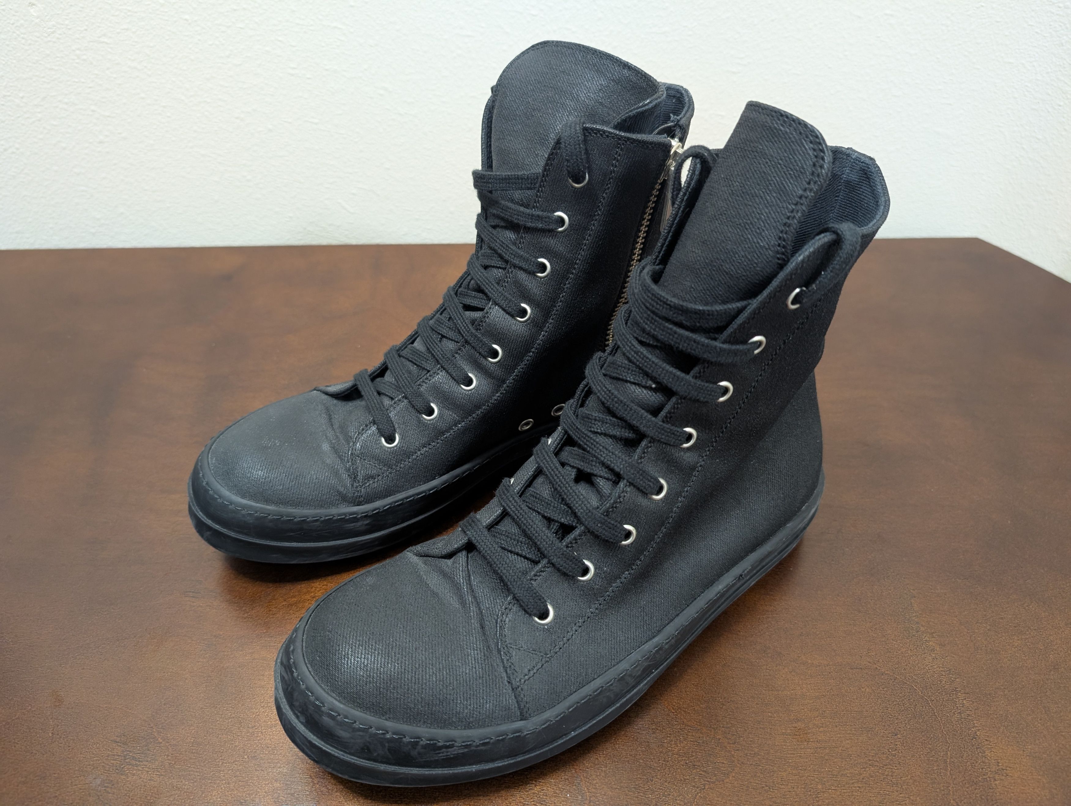 Rick Owens × Rick Owens Drkshdw Rick Owens Drkshdw front zip