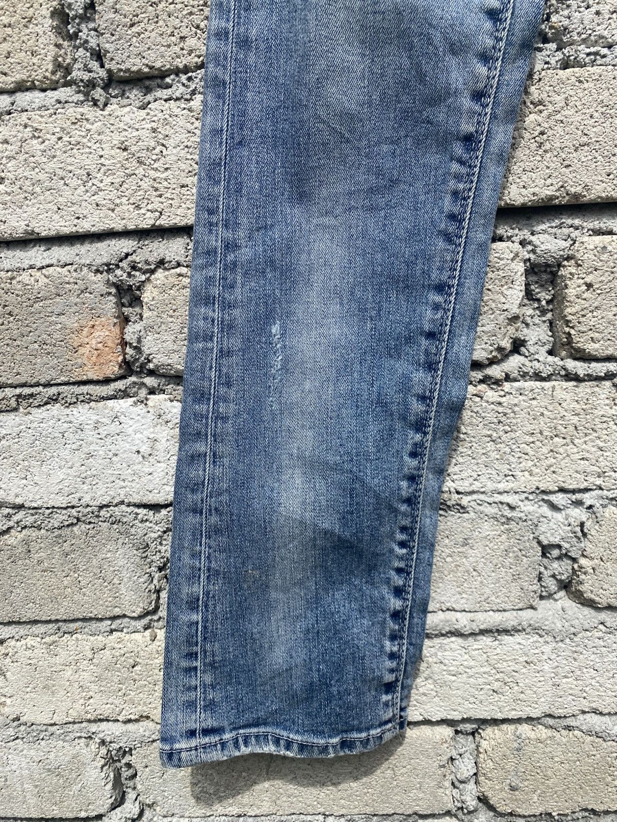GOSTAR DE FUGA Distressed style gostar de fuga s20-09sep jeans unisex Size US 32 / EU 48 - 5 Thumbnail