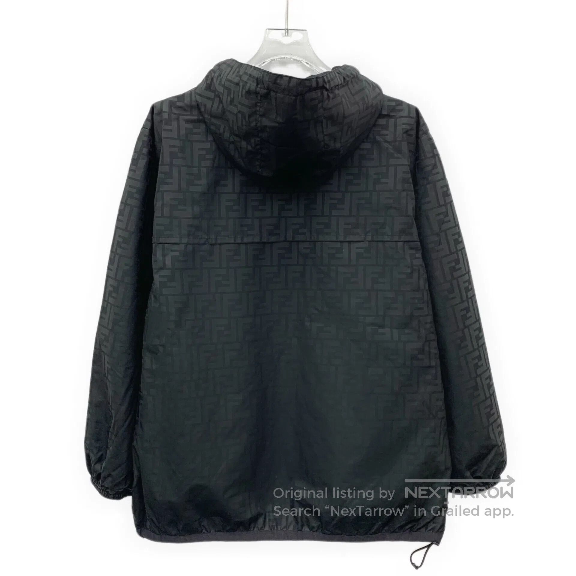 Fendi FENDI Black leather look reversible zip jacket| Size US S / EU 44-46 / 1 - 2 Thumbnail