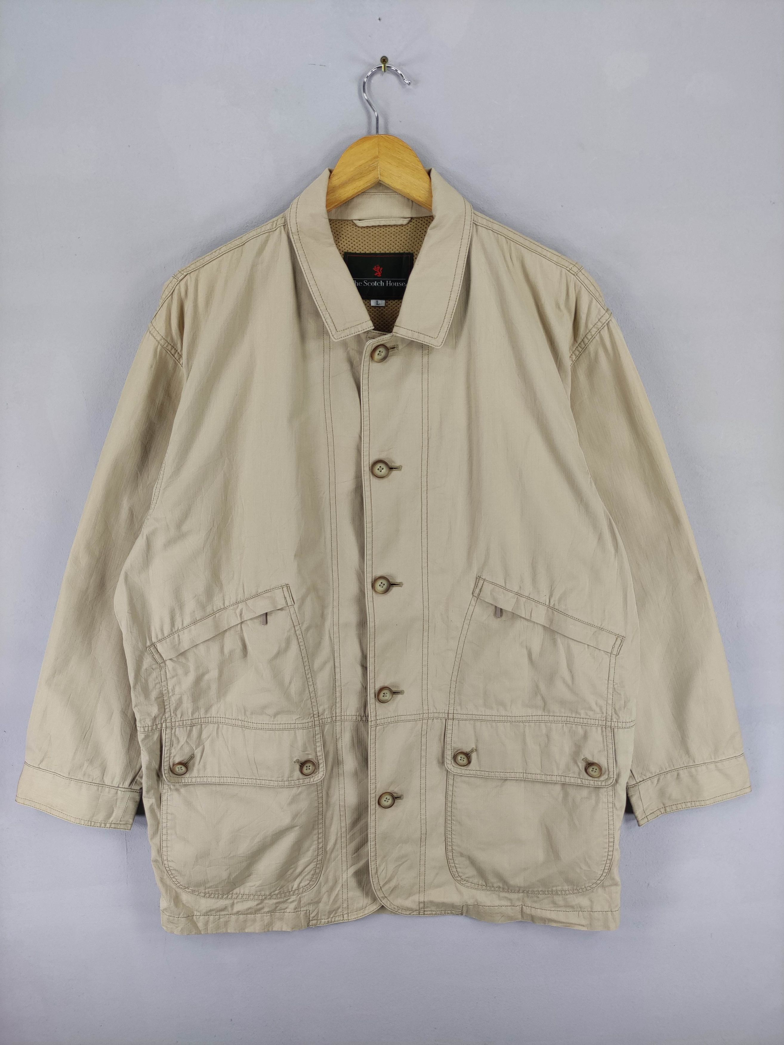 Japanese Brand Vintage The Scotch House Button Up Jacket Size US L / EU 52-54 / 3 - 1 Thumbnail