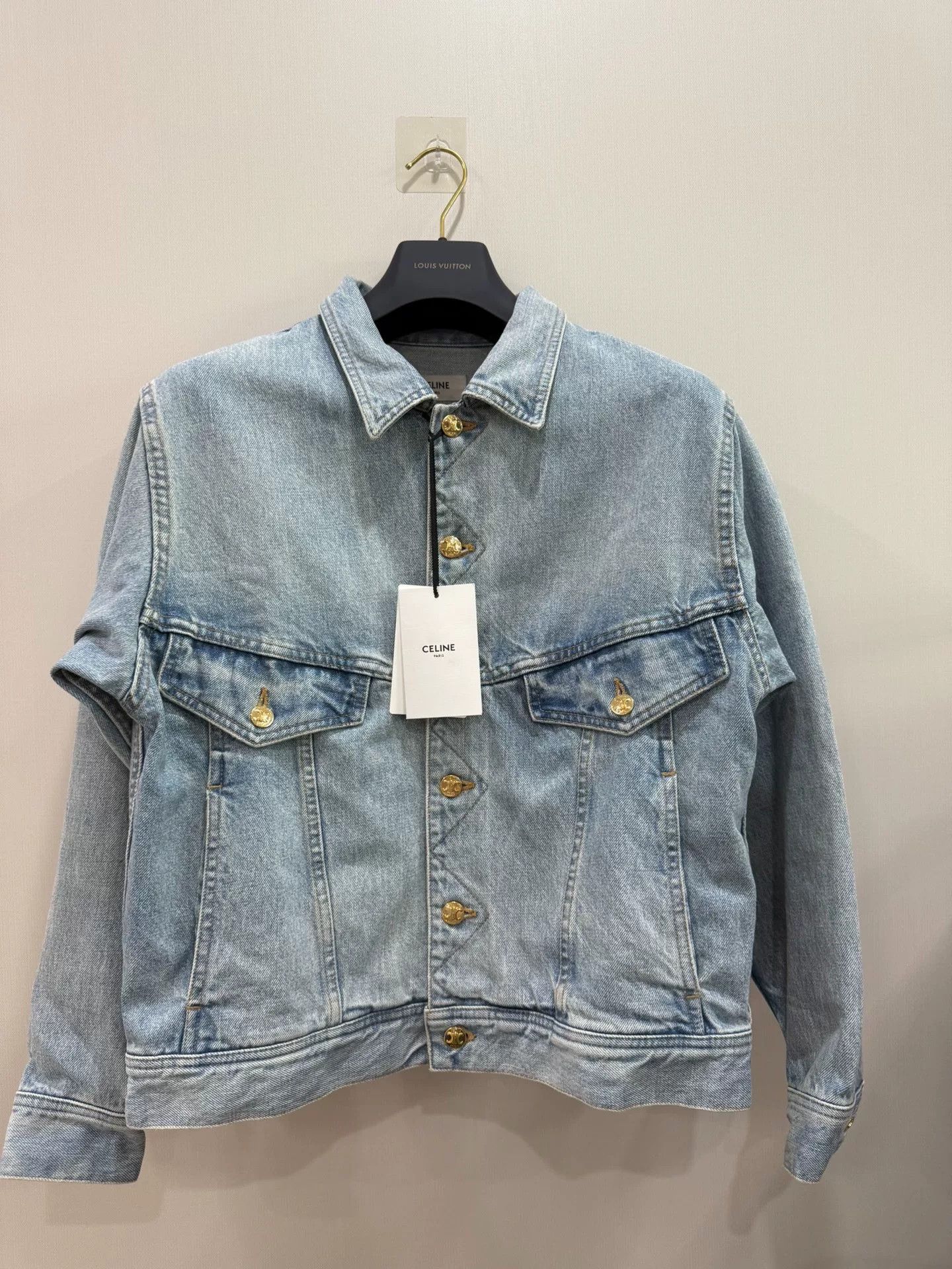Celine Celine Denim Jacket M Size Size M / US 6-8 / IT 42-44 - 1 Thumbnail
