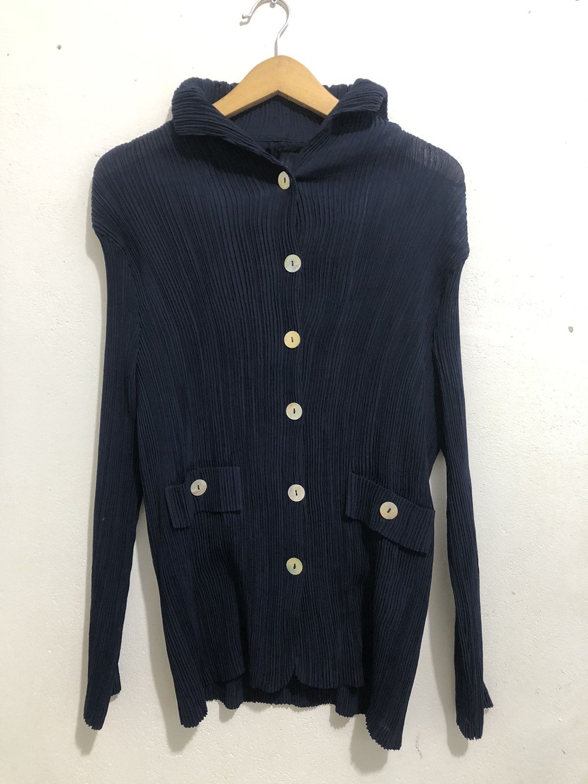 Japanese Brand Japanese Pleated Long sleeve issey style Size M / US 6-8 / IT 42-44 - 2 Thumbnail
