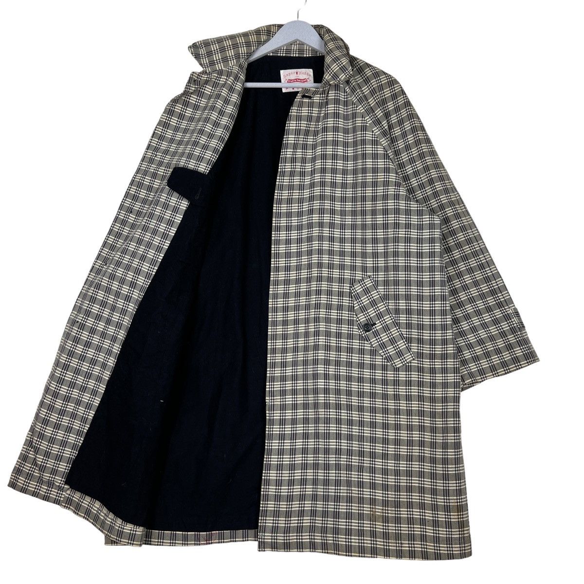 Issey Miyake 🔥 SUPER HAKKA JAPAN SPORTS PARADISE CHECK COAT Size US M / EU 48-50 / 2 - 10 Thumbnail