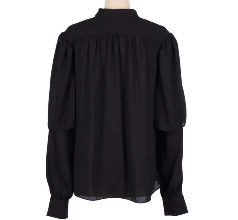 Balenciaga Balenciaga size 36 A Black Shirt Size S / US 4 / IT 40 - 2 Thumbnail