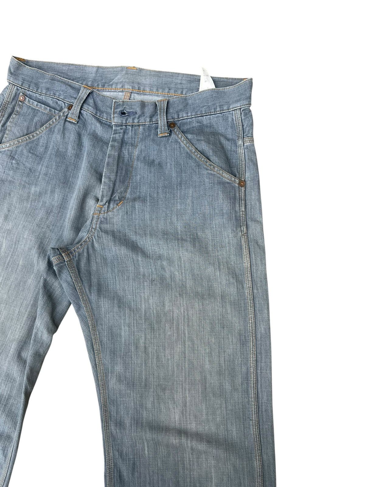 Stevenson Overall Co. Stevenson Overall Japan Distress Mud Denim Workwear Jeans Size US 32 / EU 48 - 6 Thumbnail