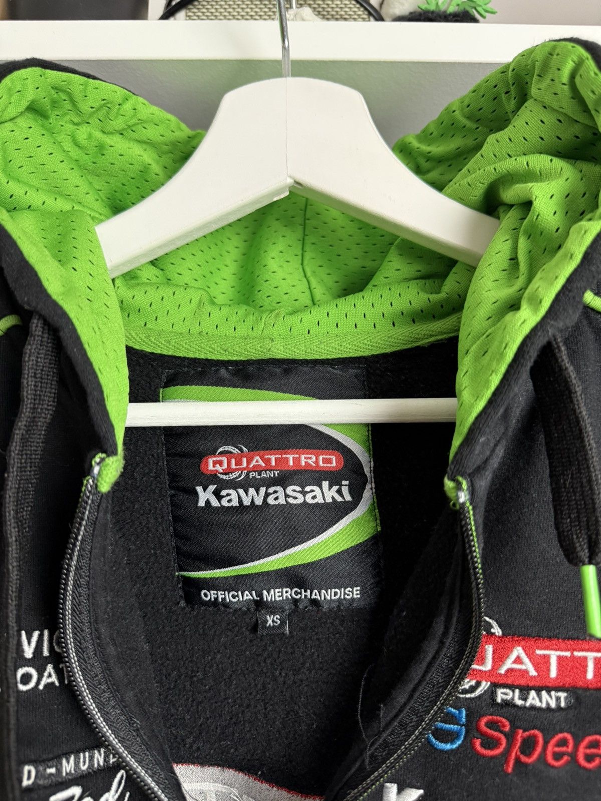 Yamaha Vintage y2k Kawasaki moto racing zip hoodie XS yamaha nascar Size US XS / EU 42 / 0 - 5 Thumbnail