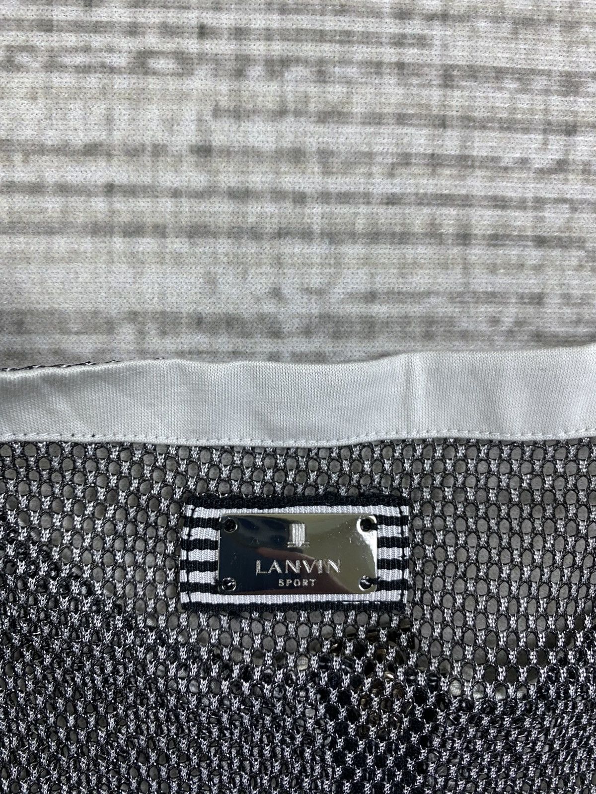 Lanvin Vintage Lanvin Sport Full Mesh Vest Size US M / EU 48-50 / 2 - 6 Thumbnail