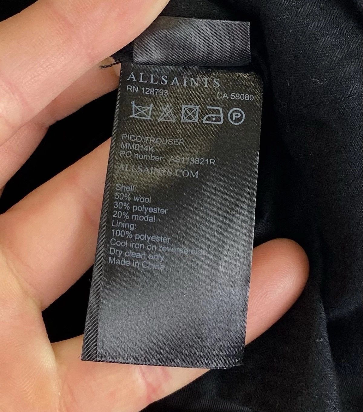 Allsaints Allsaints Pico Trousers Short Pants Size 32 Black Top Casual Size US 32 / EU 48 - 10 Thumbnail