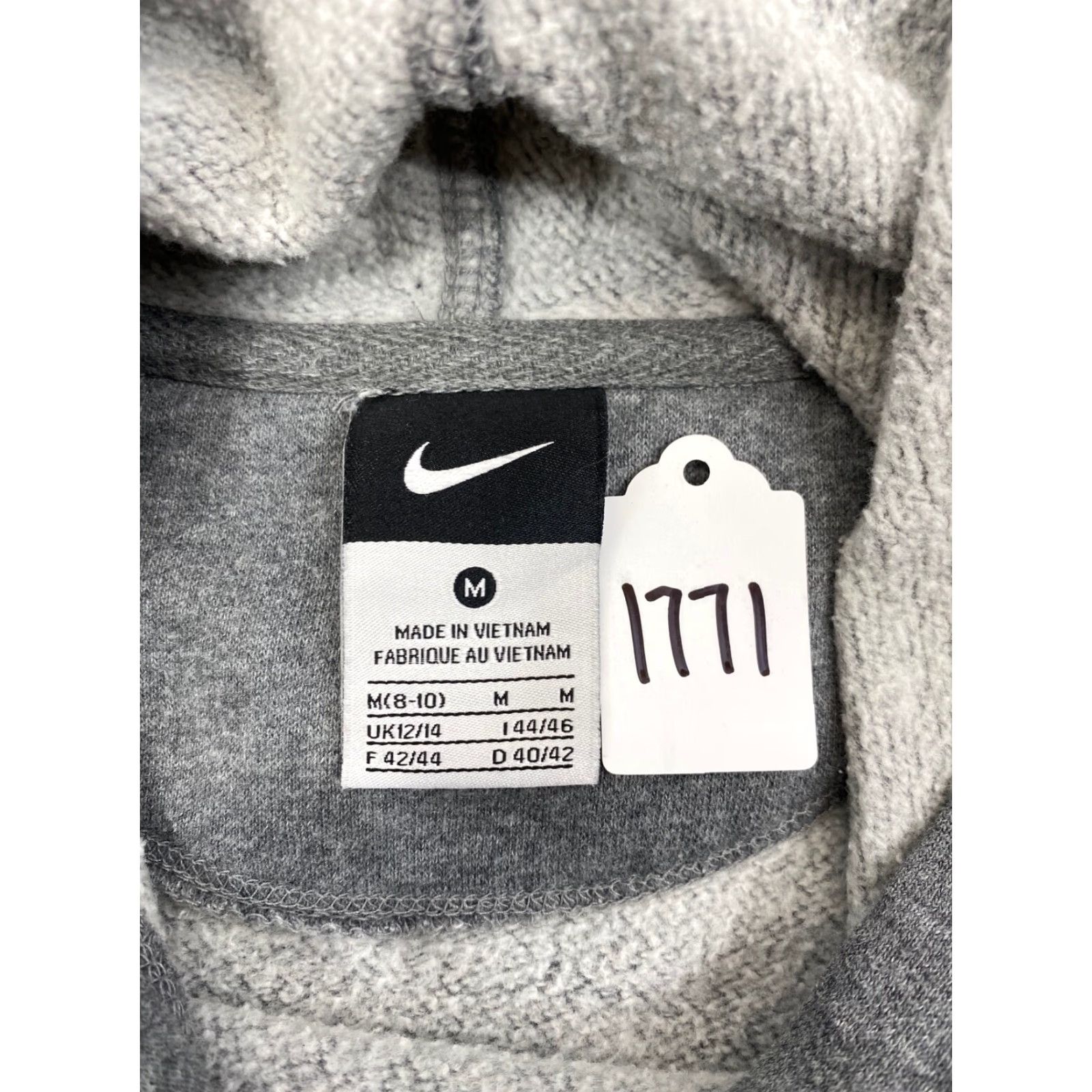Nike Nike Nike Sportswear Hoodie Pullover Men Regular Size M Gray Embroidered Logo Basketball Core: Hoodie, Sweatshirt Size US M / EU 48-50 / 2 - 4 Thumbnail