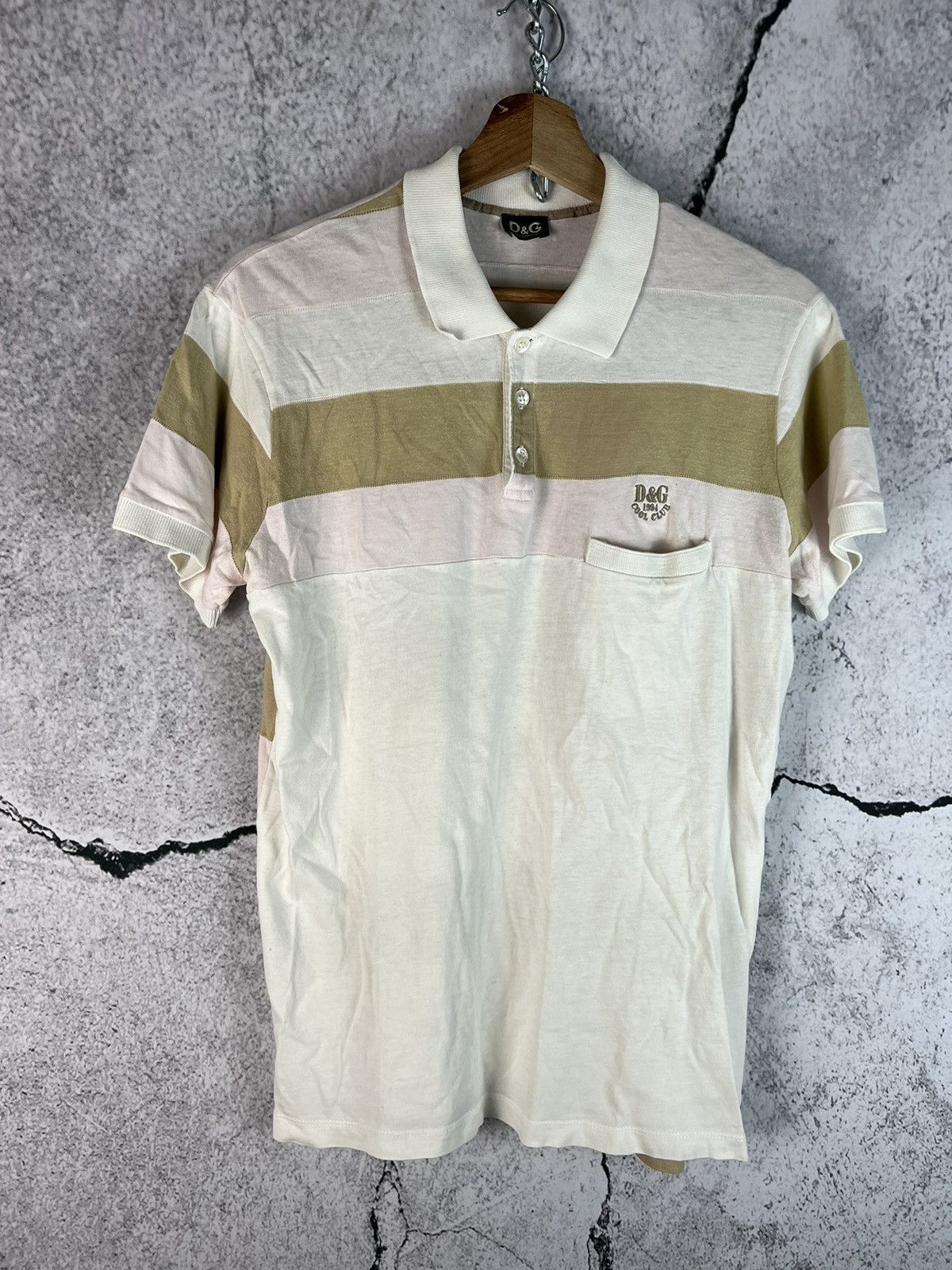 Dolce & Gabbana Dolce & Gabbana Logo Polo Shirt Size US M / EU 48-50 / 2 - 1 Thumbnail
