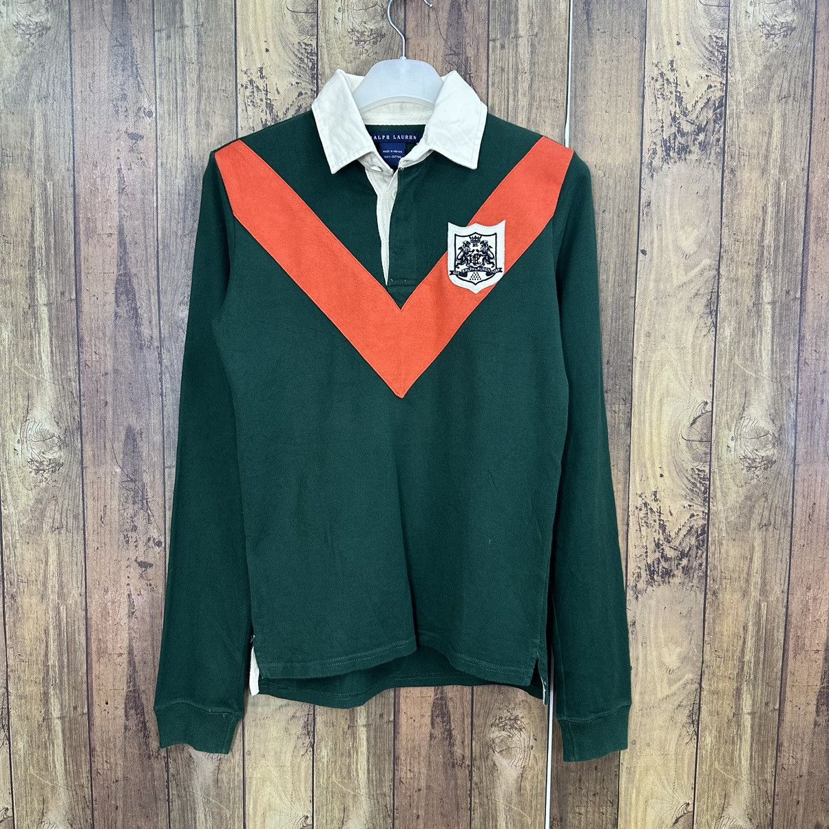Polo Ralph Lauren Ralph Lauren University Long Sleeve Rugby Shirt A783 Size S / US 4 / IT 40 - 1 Thumbnail