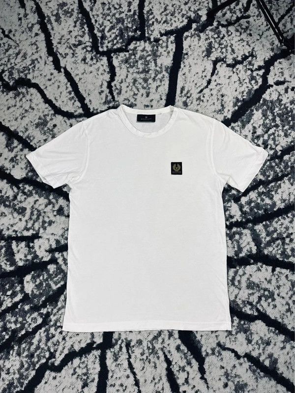 Belstaff Belstaff T-shirt white logo M Size US M / EU 48-50 / 2 - 1 Thumbnail