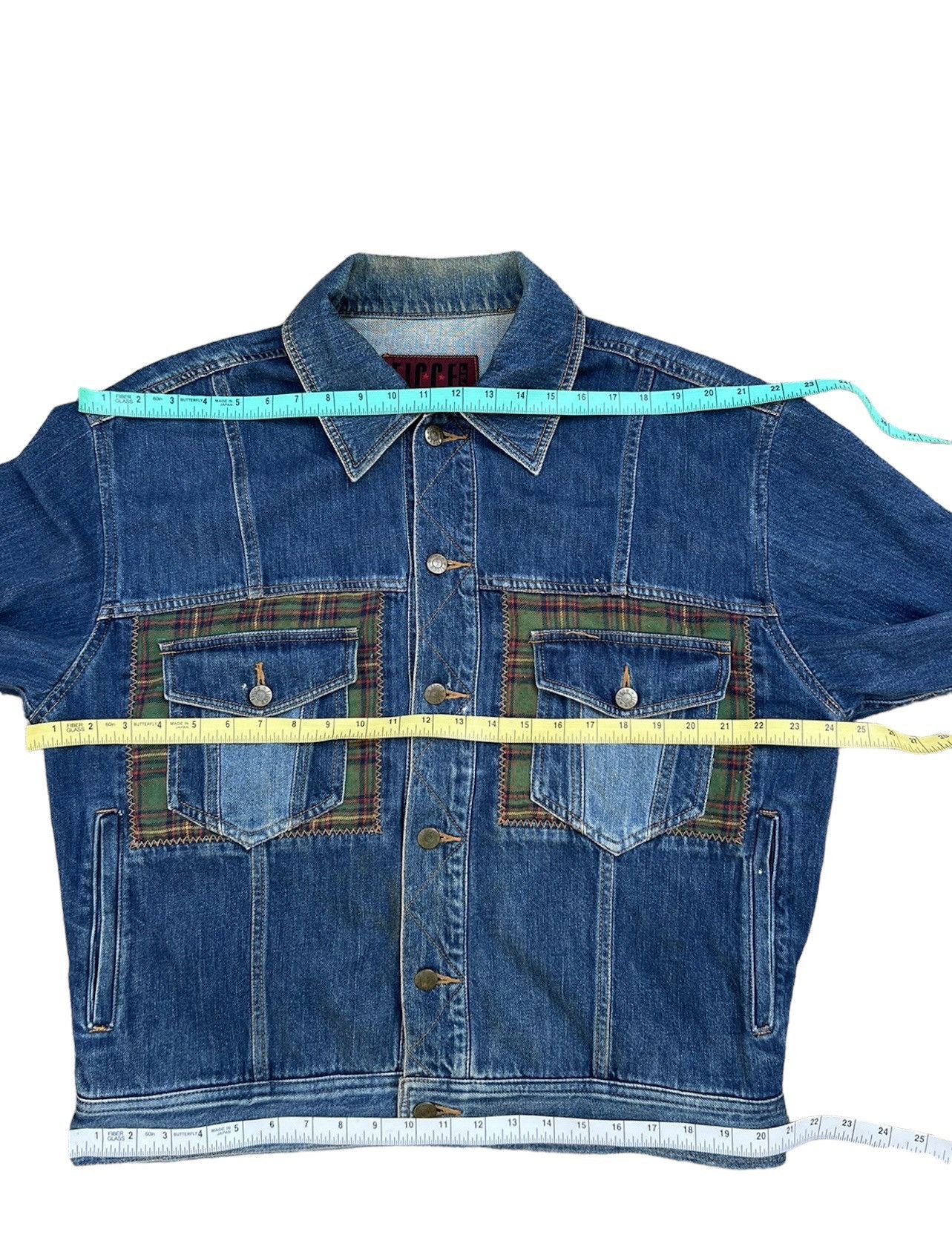 Yoshiyuki Konishi VTG FICCE Yoshiyuki Konishi Patchwork Denim Dirty Jacket Size US XL / EU 56 / 4 - 3 Thumbnail