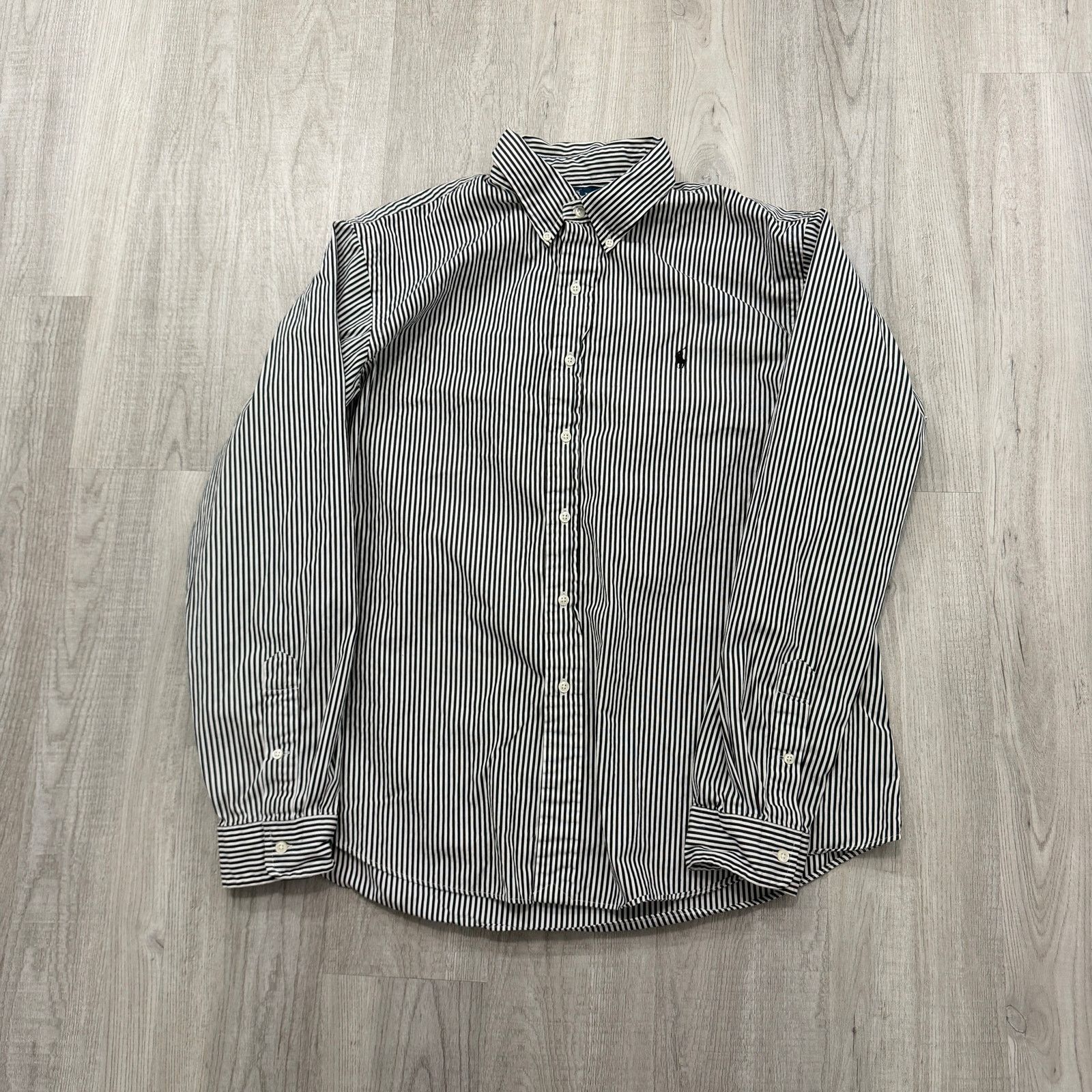 Polo Ralph Lauren Vintage Polo Ralph Lauren Custom Fit Button Shirt Men's 2XL Size US XXL / EU 58 / 5 - 1 Thumbnail