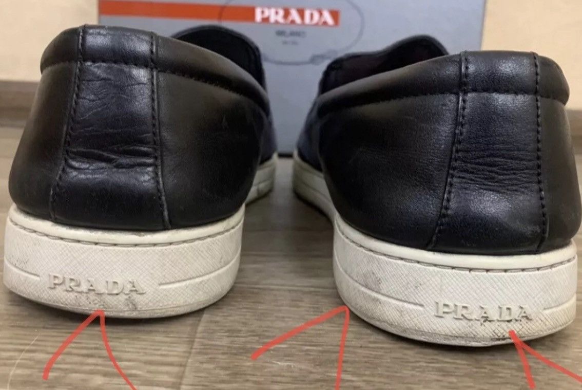 Prada Prada slip one size 13 US gray/black Size US 13 / EU 46 - 18 Thumbnail