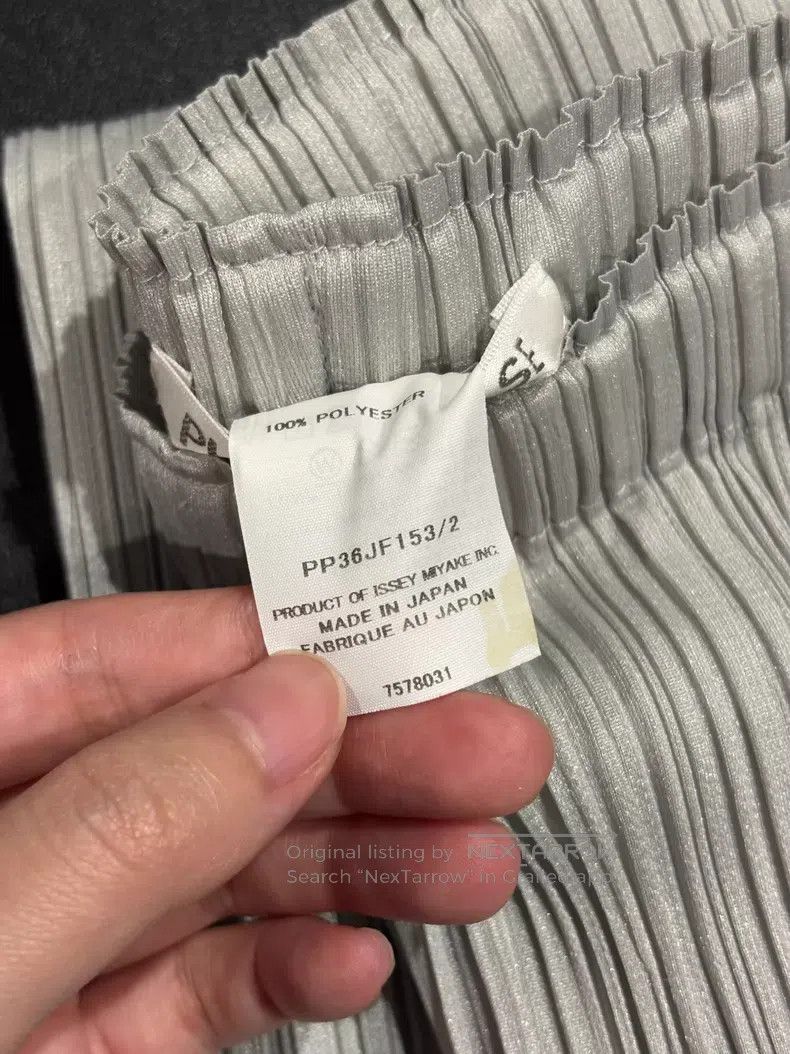 Issey Miyake Issey Miyake Gray Straight Pants Size 25" / US 0 / IT 36 - 3 Thumbnail