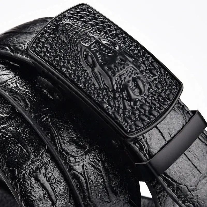 Japanese Brand × Leather Dragon Croc 110 Cm Belt Size ONE SIZE - 6 Thumbnail