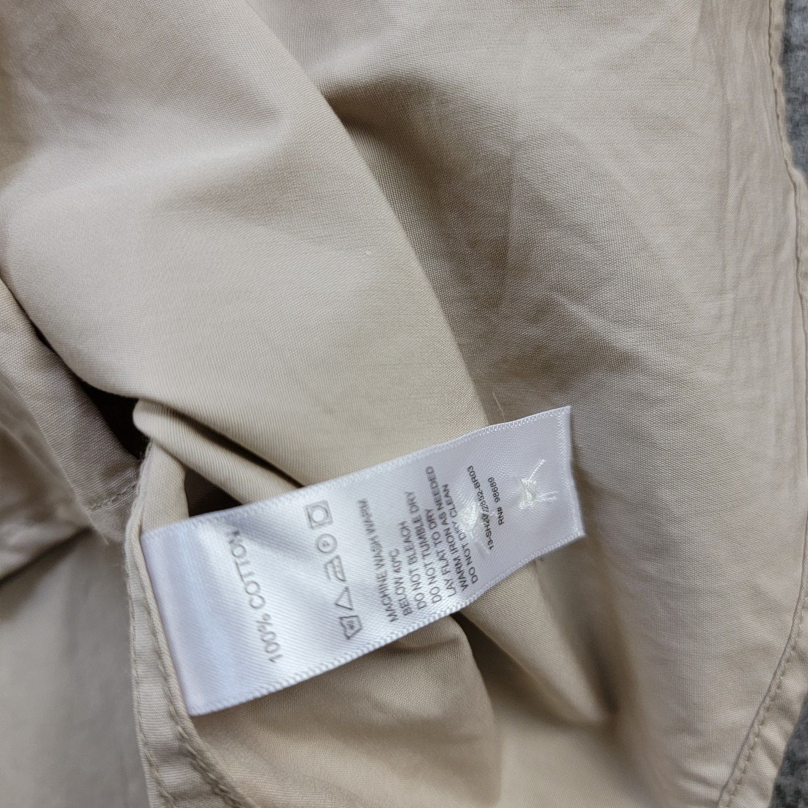 Todd Snyder Thomas Mason x Todd Snyder Button Up Dress Shirt 18.5 Cream Size US XL / EU 56 / 4 - 9 Thumbnail