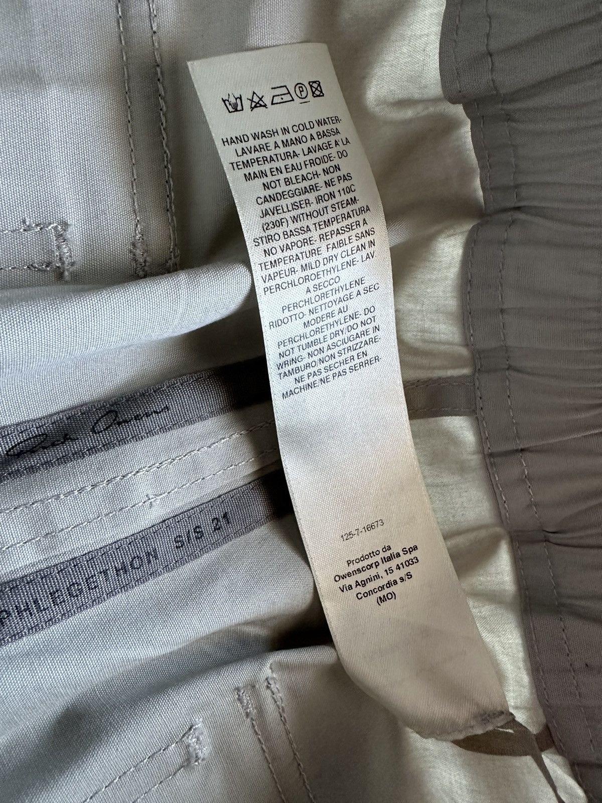 Rick Owens Rick Owens Phlegethon Oyster Bauhaus Cargos size 52 Size US 34 / EU 50 - 5 Thumbnail