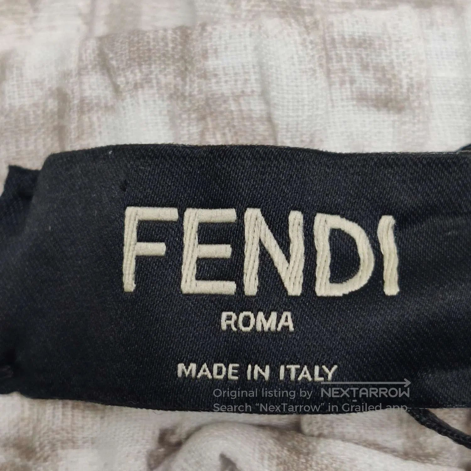 Fendi Fendi Linen Double F Pattern Shorts L/50. Size US 34 / EU 50 - 3 Thumbnail