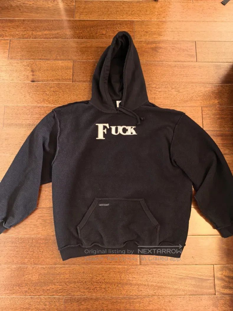 Vetements VETEMENTS Slogan Two-Way Wear Sweatshirt Size US XS / EU 42 / 0 - 1 Thumbnail