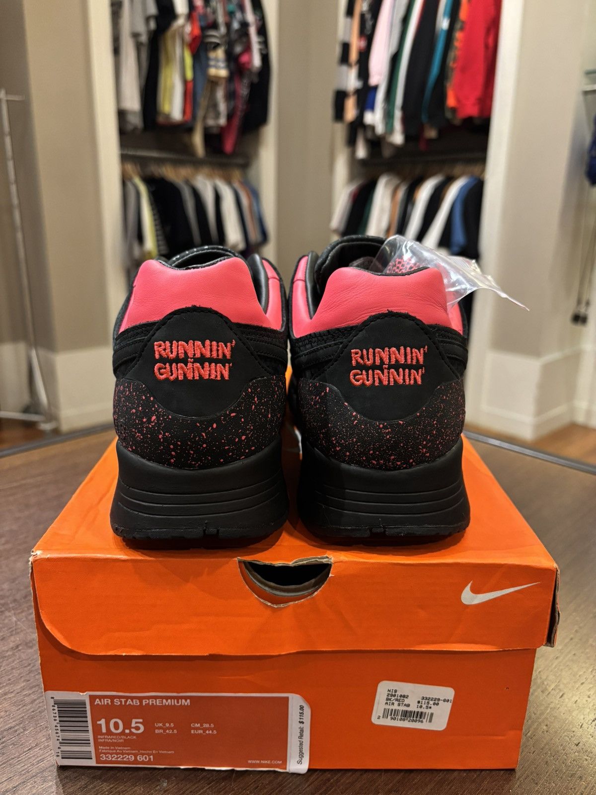 Nike Nike Air Stab Premium Runnin Gunnin Size US 10.5 / EU 43-44 - 4 Thumbnail