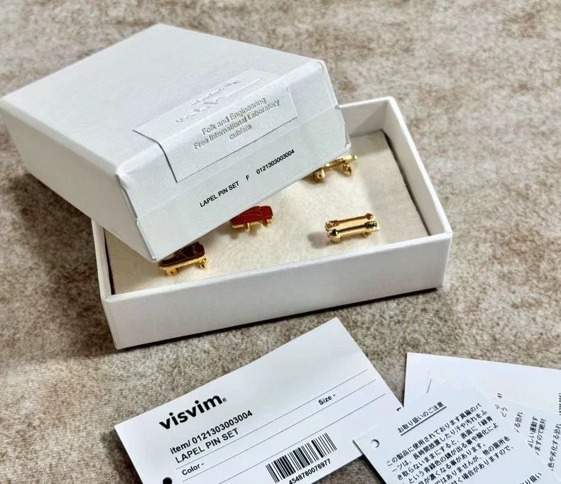 Visvim Visvim Visvim Label Pin Set Brass Badges-2506 Size ONE SIZE - 3 Thumbnail