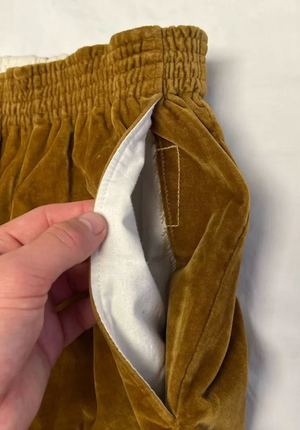 Camiel Fortgens Camiel Fortgens Grandpa Pant Men’s S Velvet Wide Crop Size US 30 / EU 46 - 4 Thumbnail