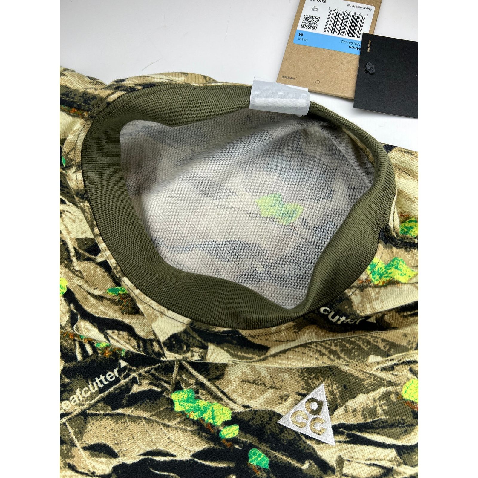Nike Nike ACG Dri-Fit Camo Green Loose Fit Shirt Size US M / EU 48-50 / 2 - 4 Thumbnail