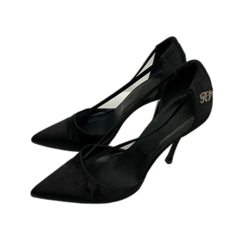 Roger Vivier Black High Heels Size 35