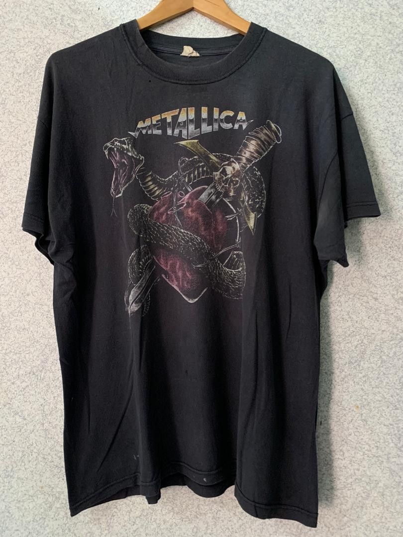 Band Tees × Vintage Vintage band Metallic Size US XL / EU 56 / 4 - 2 Thumbnail