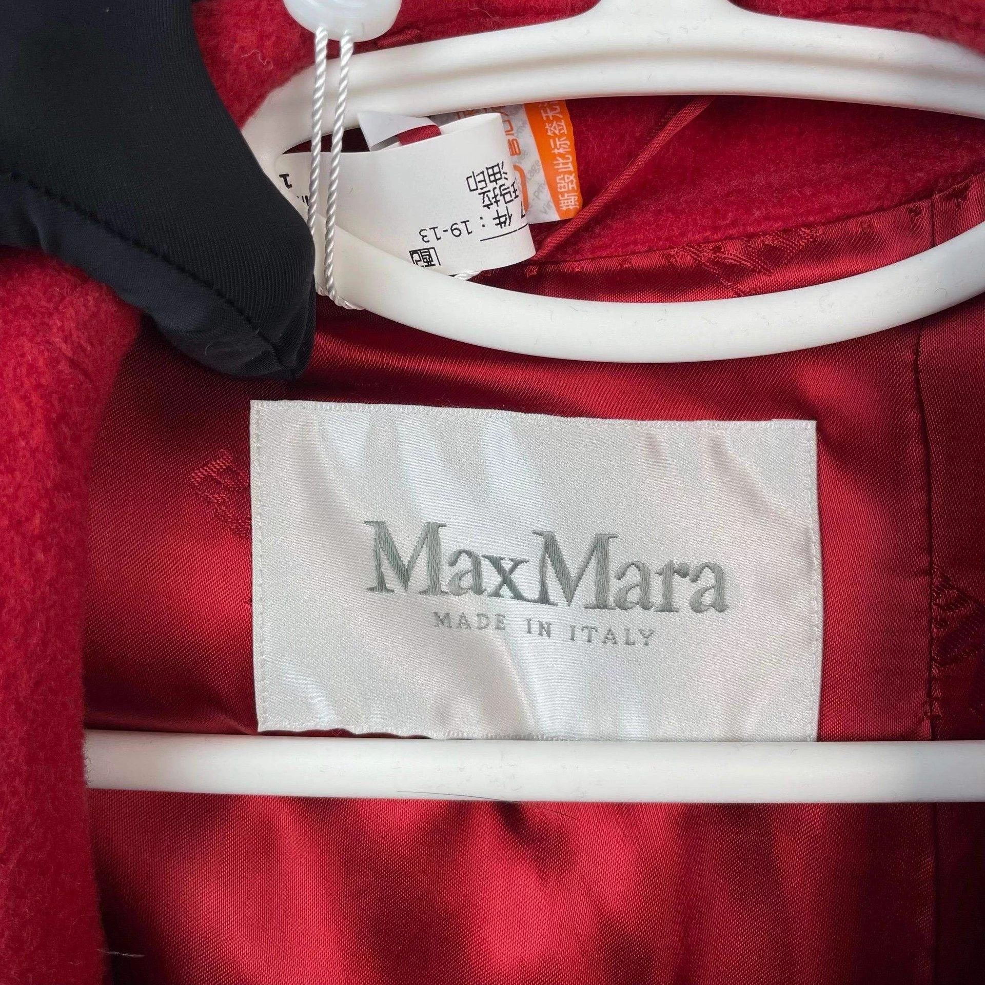 Max Mara maxmara camel hair coat 155 red Size XS / US 0-2 / IT 36-38 - 7 Thumbnail